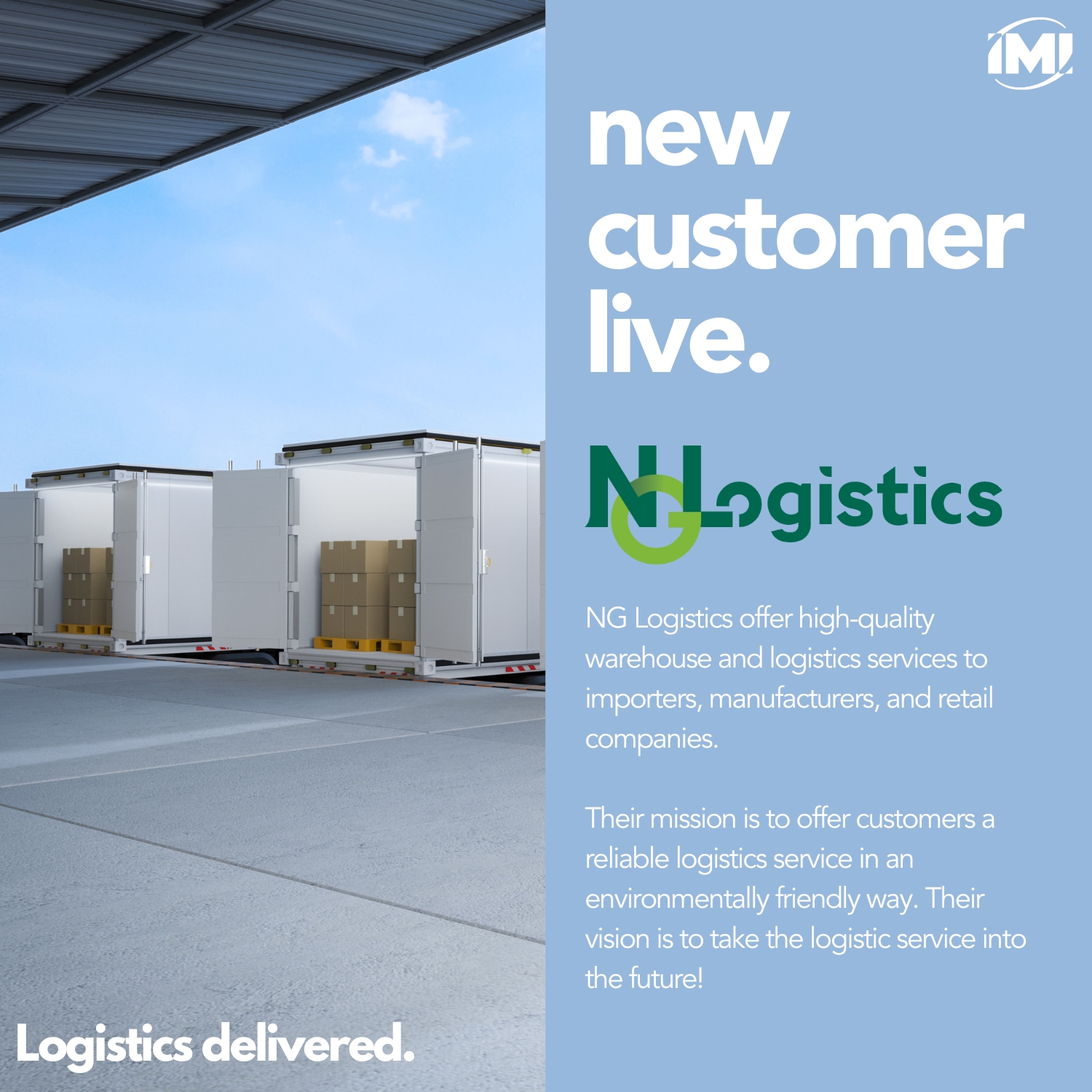 NG Logistics. IMI